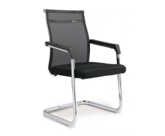 网面弓形会议椅  HT-WGY01